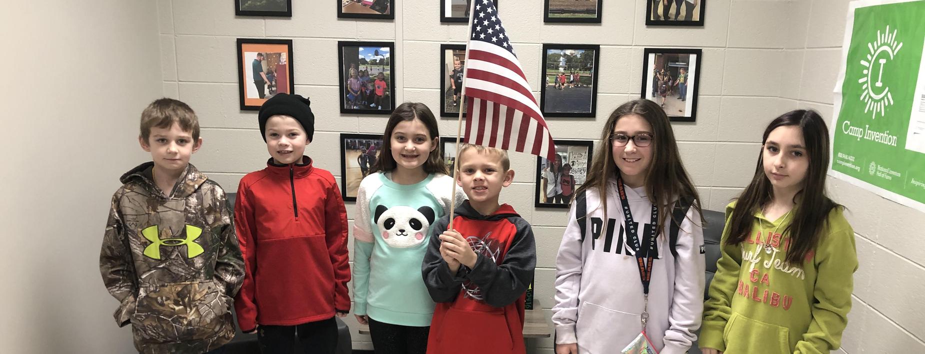 Respect for the flag at CCES