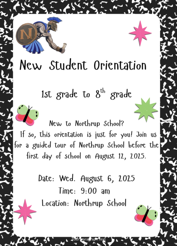 1st-8th Grade New Student Orientation Featured Photo