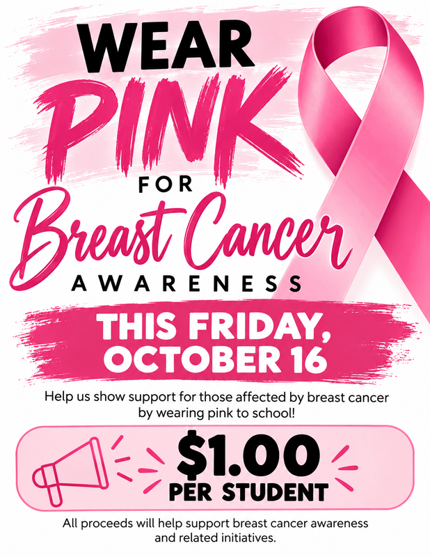 Wear pink for Breast cancer awareness