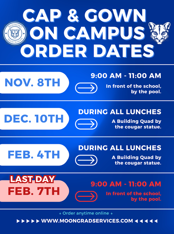 Important Dates for Graduates