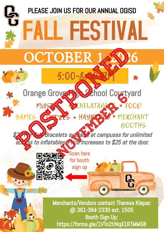 Annual Fall Festival Postponed - Friday, Nov. 6 Featured Photo
