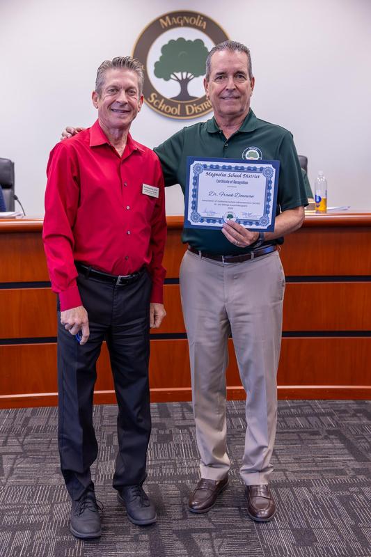 Dr. Frank Donavan and Dr. David Appling