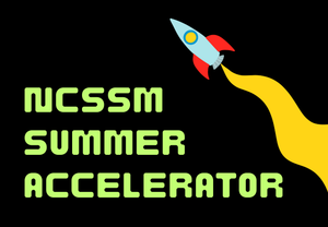 Cartoon rocket with yellow tail on black background. Green text reads same as title in futuristic font.