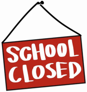 School Closed on Monday