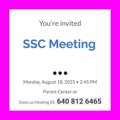 SSC Meeting