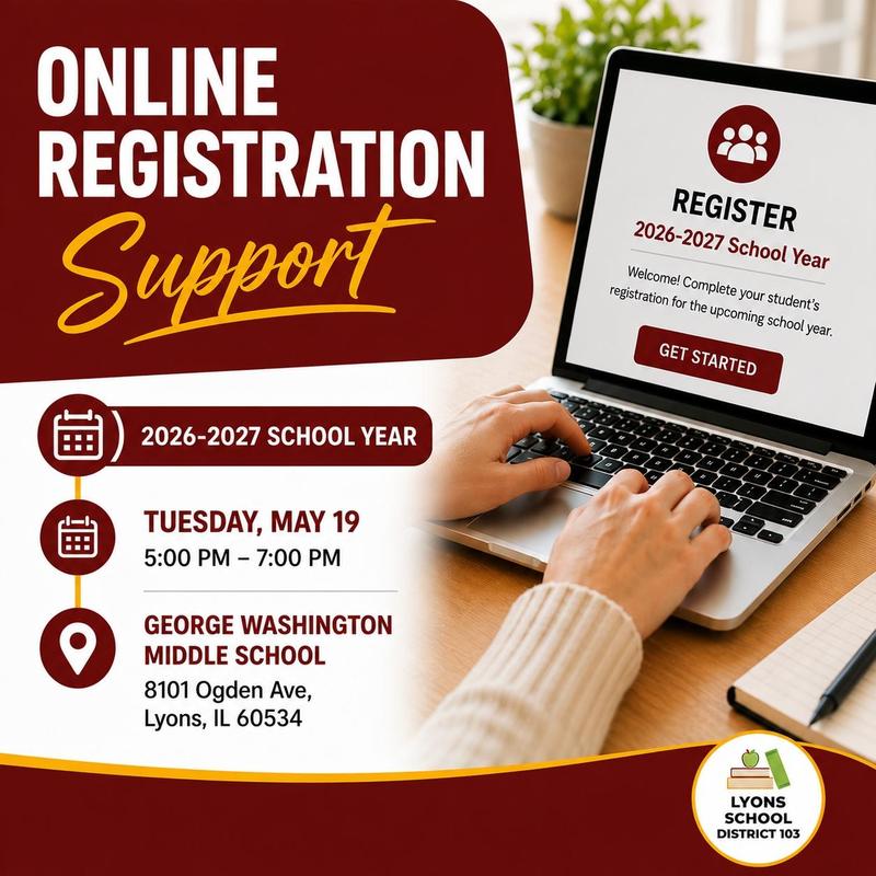 Online Registration Support: Tuesday, May 19th Featured Photo