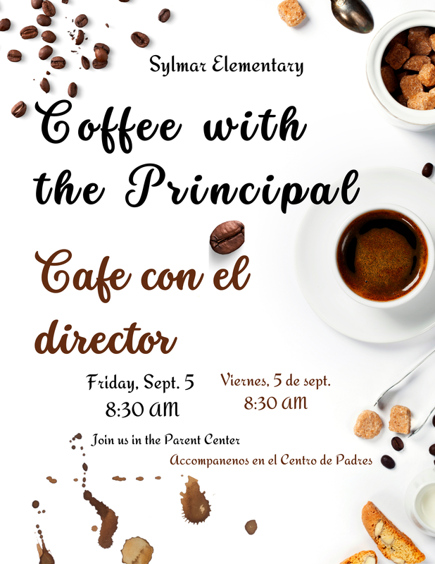 Coffee with the Principal Flyer