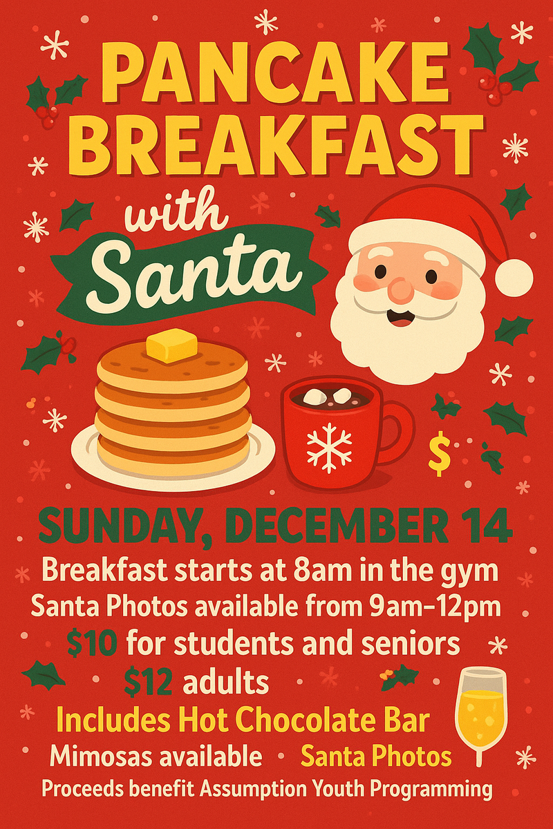 Pancakes with Santa