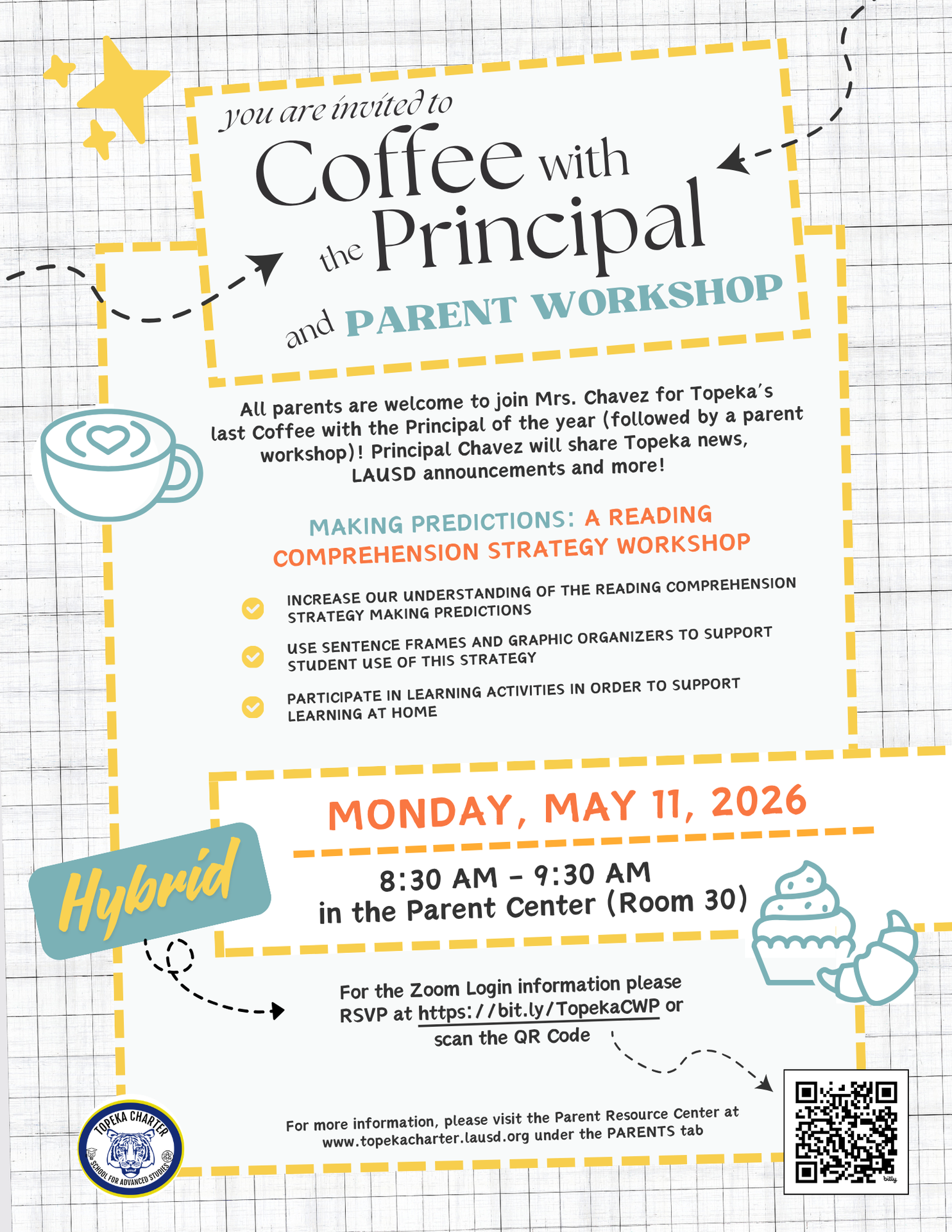 May 2026 Coffee with the Principal Flyer