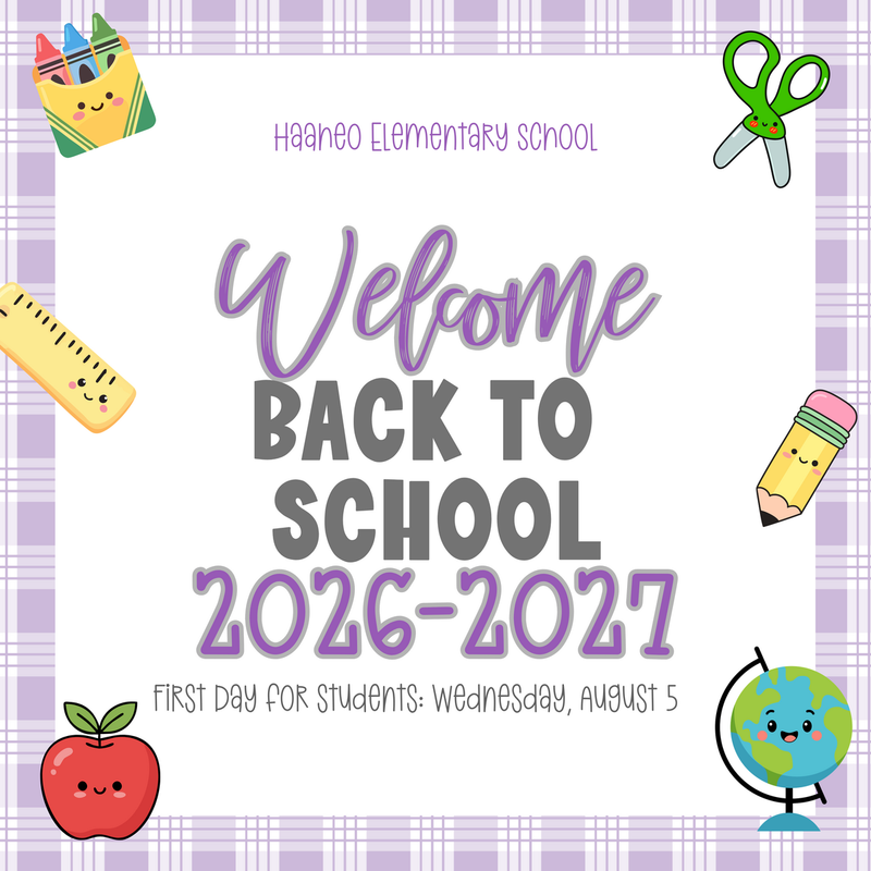 WELCOME BACK TO SCHOOL Featured Photo