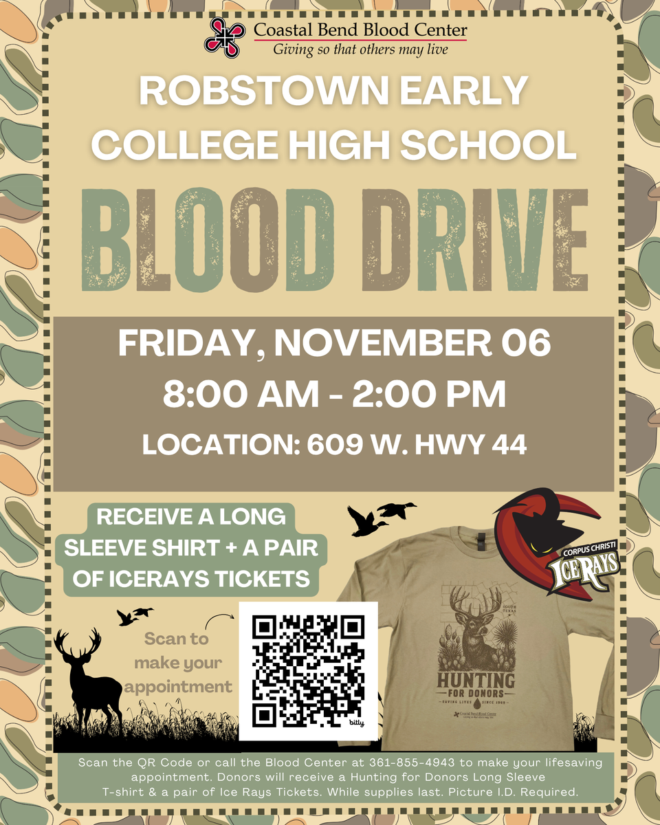 Blood Drive flyer