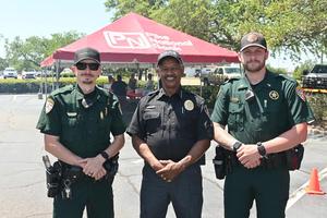 Pike County Sheriff’s Office Chief Damian Gatlin, along with members of the Sheriff’s Office team, attended the Lineman and First Responders Appreciation Luncheon held at the main branch of Pike National Bank