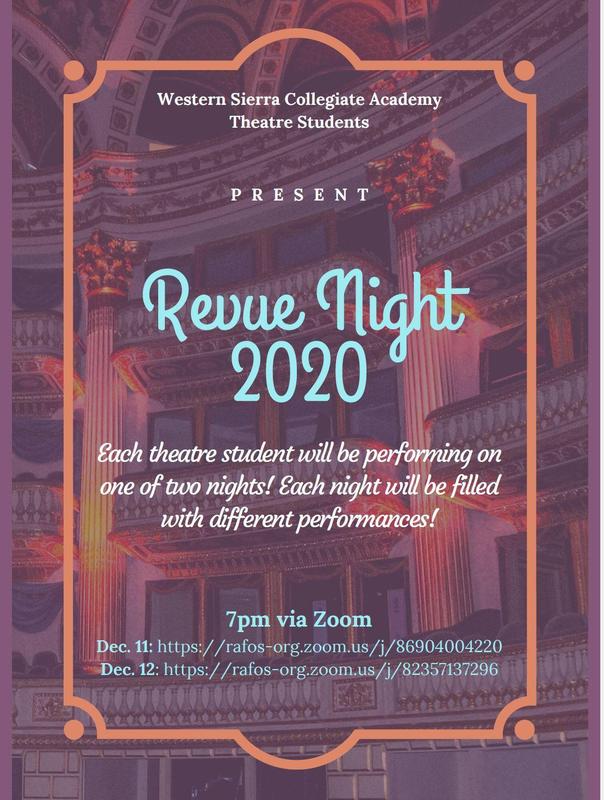 Revue Night Flyer