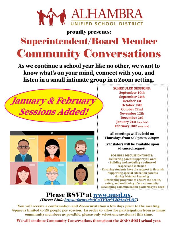 Community Conversations - JANUARY & FEBRUARY dates added! Featured Photo