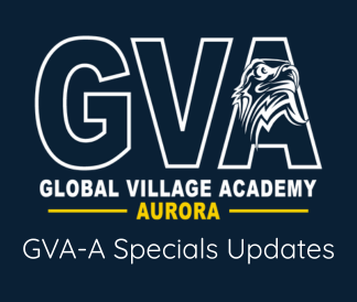 GVA Aurora logo with GVA-A Specials Updates