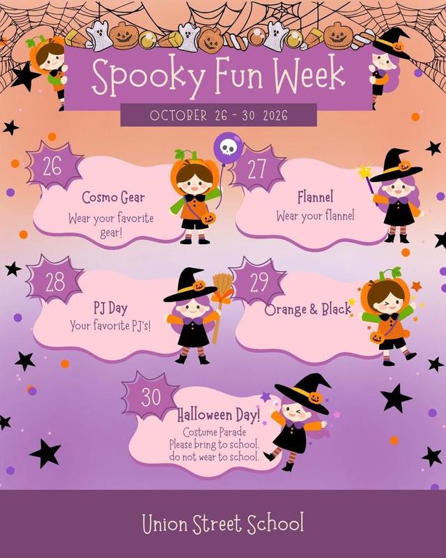 Spirit Week October 26th - 3oth Featured Photo
