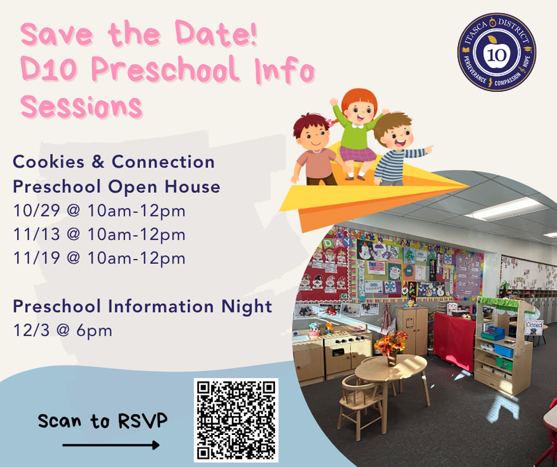 Preschool Open House Graphic
