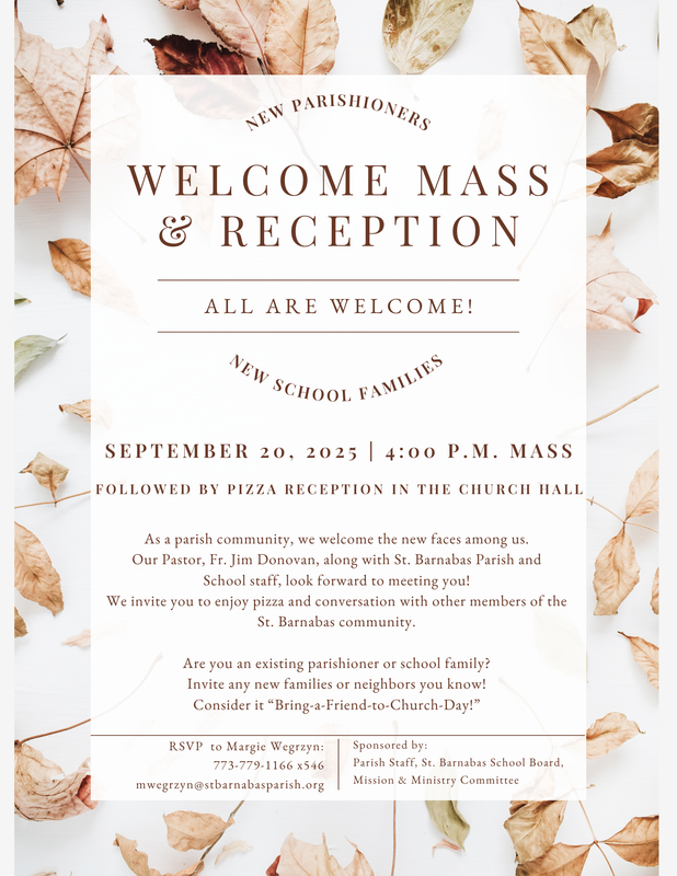 New Family Mass Featured Photo