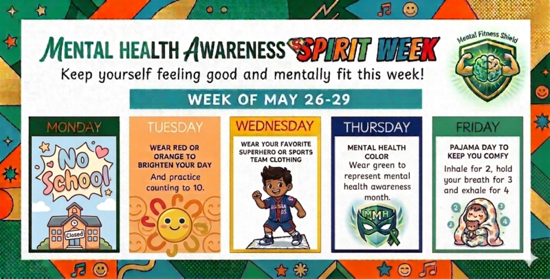 Mental Health Awareness Spirit Week