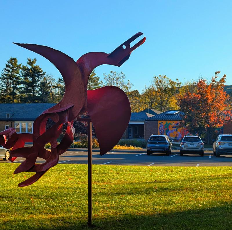Phoenix sculpture