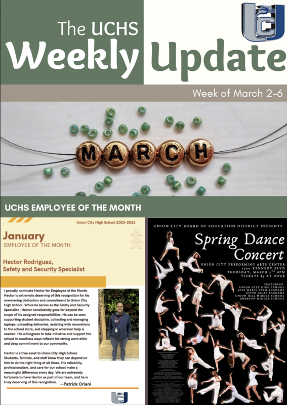 UCHS Weekly Update: March 2-6, 2026