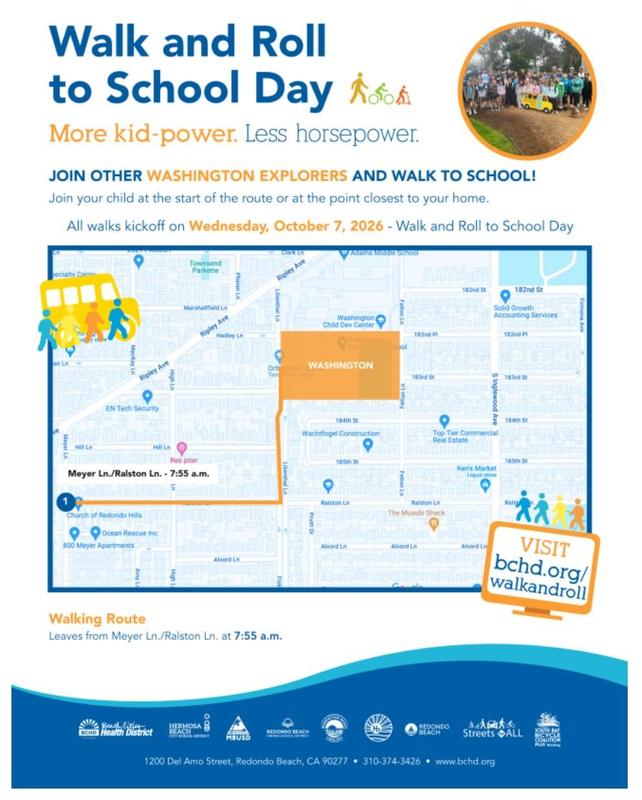 Walk and Roll To School Day! Featured Photo