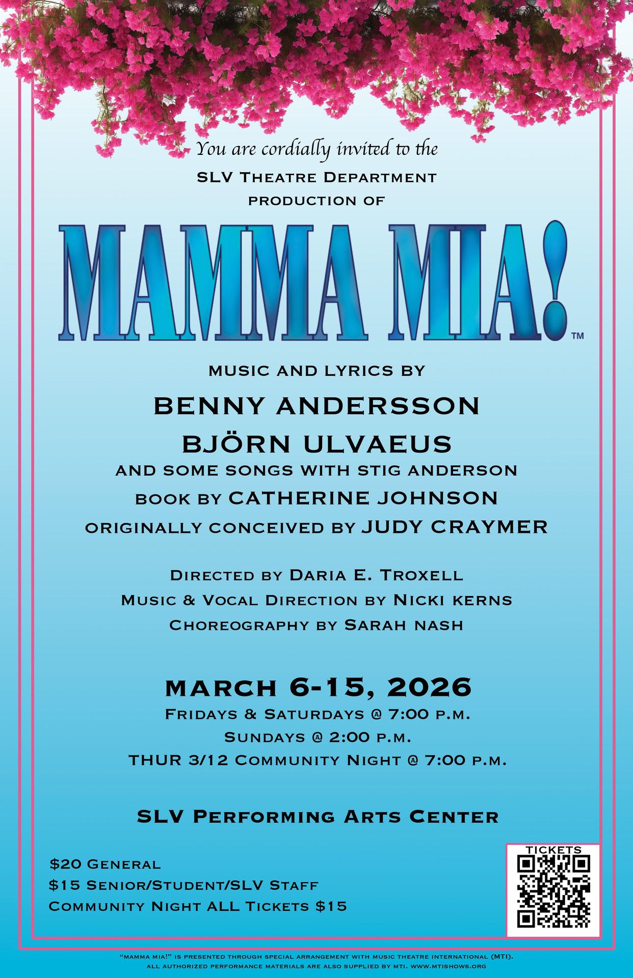 Mama Mia Poster 2026