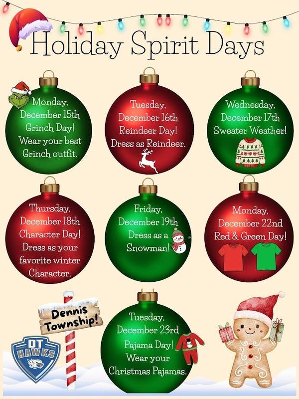 Holiday Spirit Days