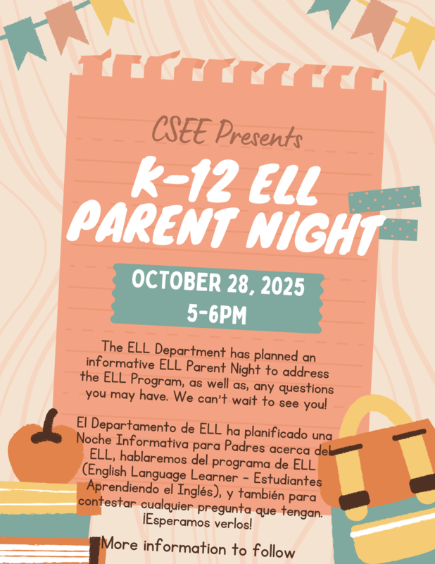 K-12 ELL Parent Night
