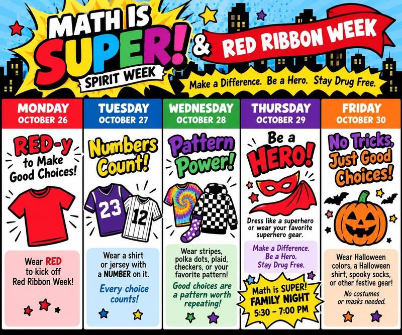 promo graphic - JIS spirit week Oct 2026