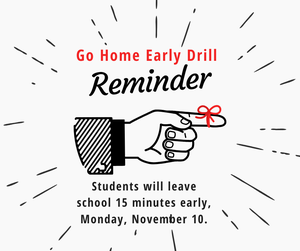 Early Dismissal November 10th