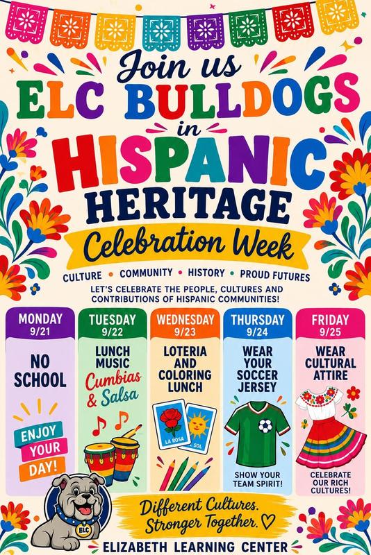 Hispanic Heritage Celebration Week flyer