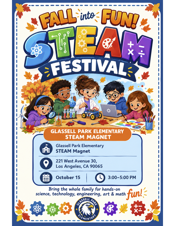 Fall STEAM Festival Flyer