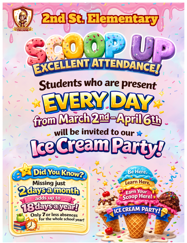 ice cream incentive for attendance