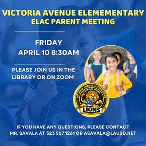 elac parent meeting