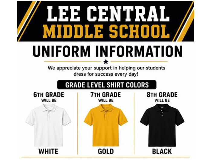 Revised Uniforms for 2026-2027