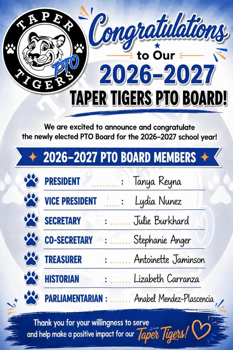 New PTO member flyer