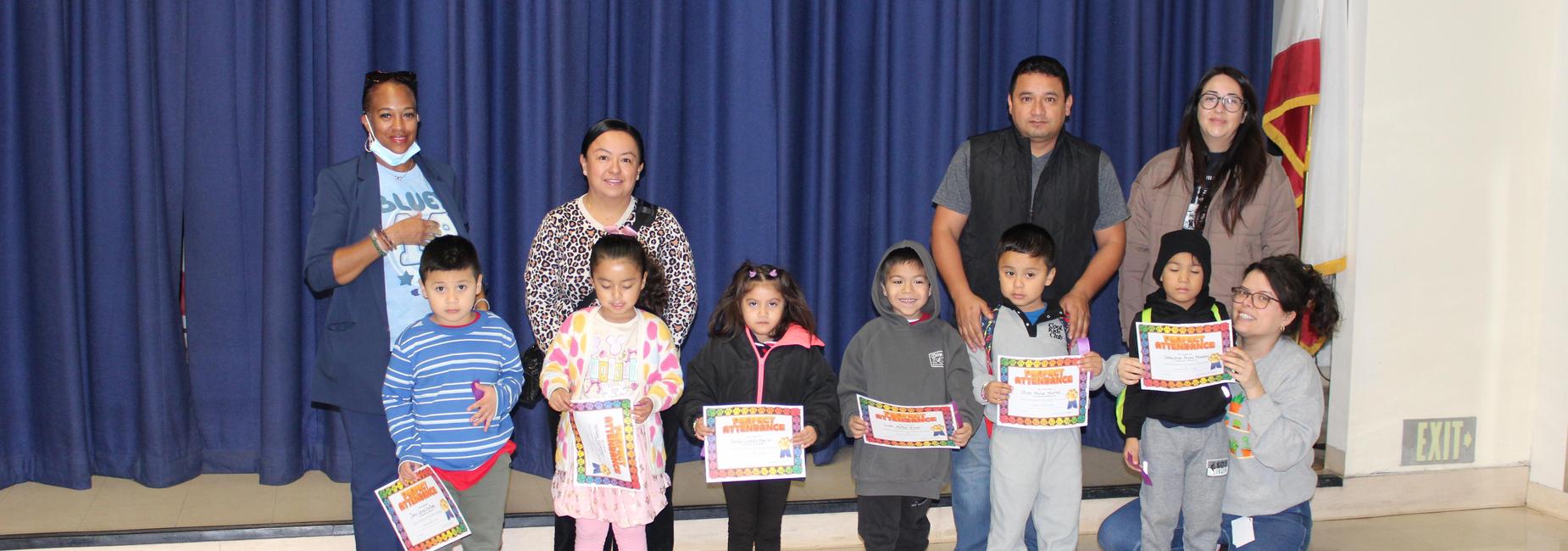 Rm. 1 December perfect attendance