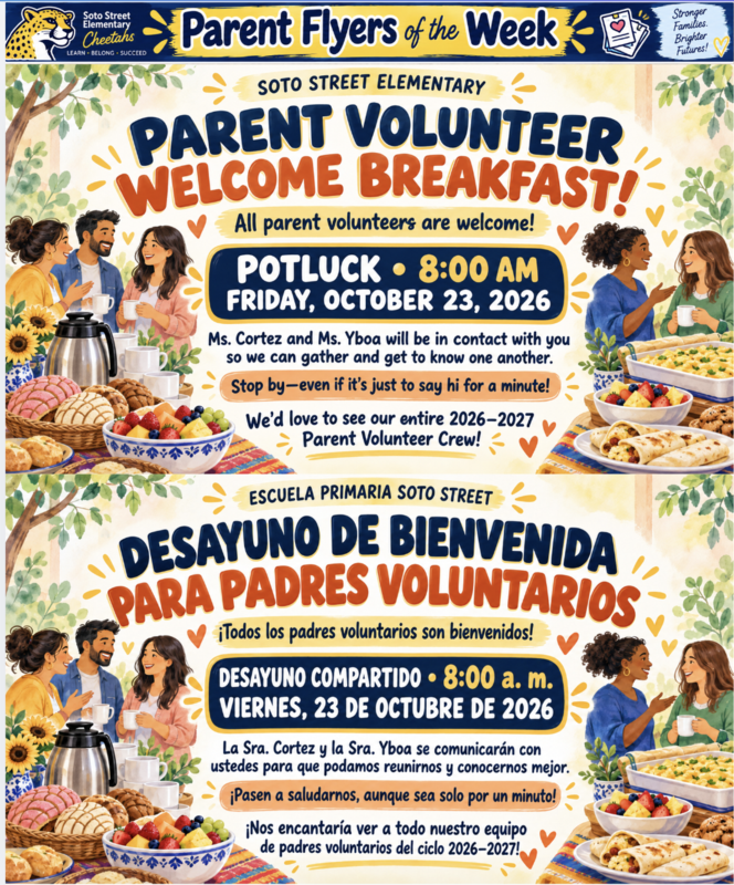 Volunteer Welcome Breakfast