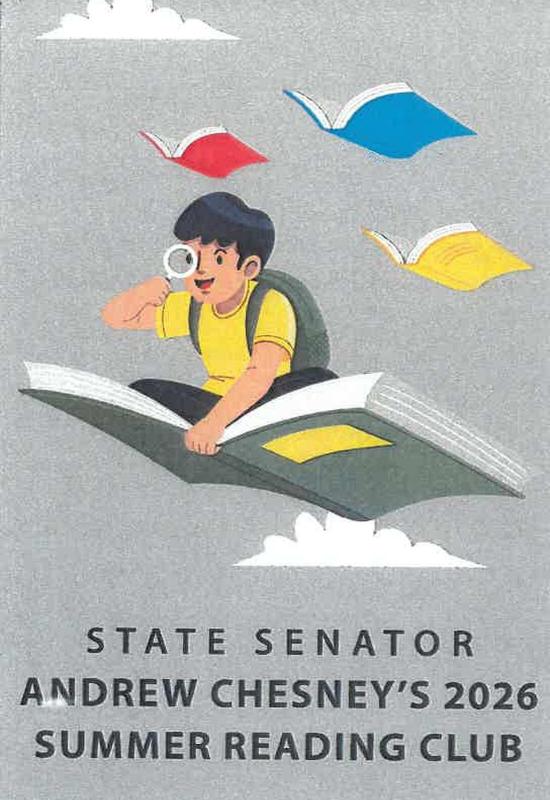 Riverview: State Senator Andrew Chesney's 2026 Summer Reading Club for 1st Through 6th Grade Challenge