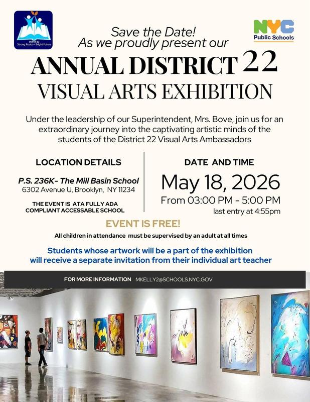 ANNUAL DISTRICT 22 VISUAL ARTS EXHIBITION