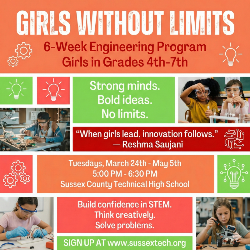 Girls without limits promotional flyer