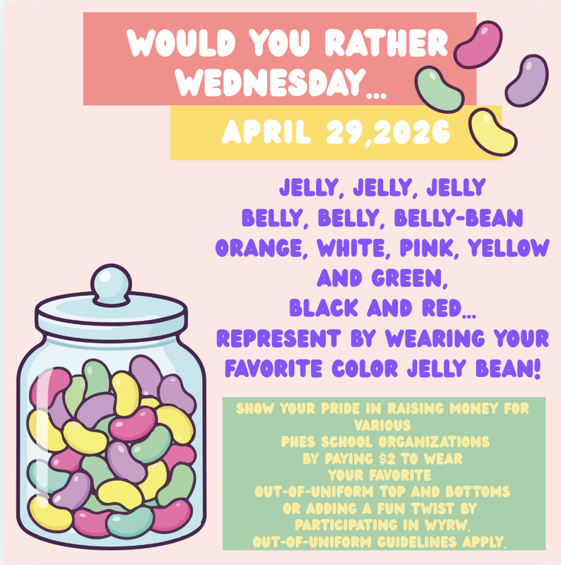 Would you Rather Wednesday is on April 29th!
