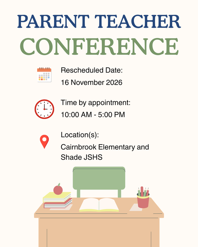 Change to Parent Teacher Conferences