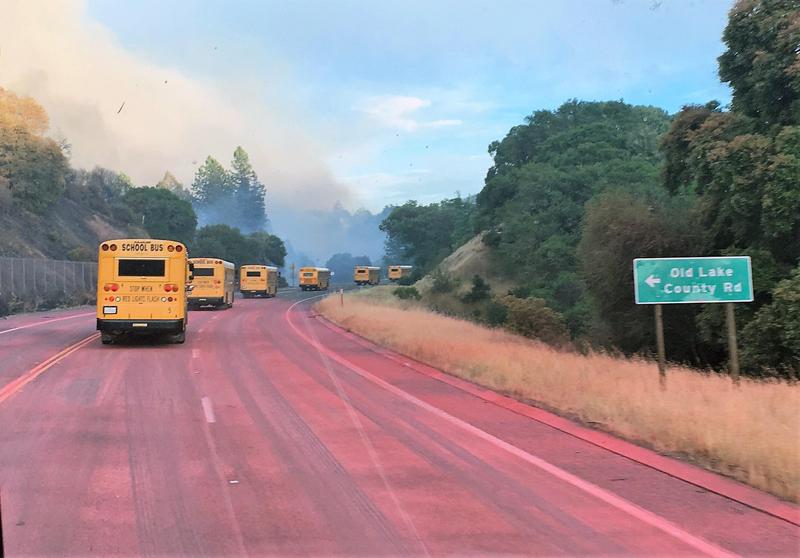 UUSD Bus Drivers and MSCO Corrections Deputies Evacuate Lake County Inmates Thumbnail Image