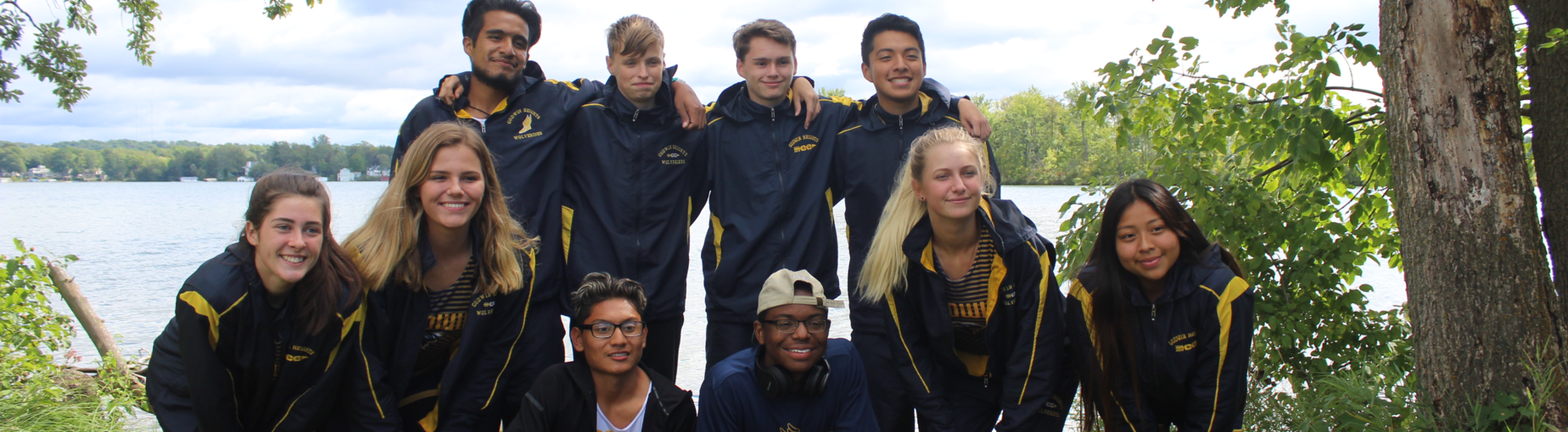 Group of Godwin students