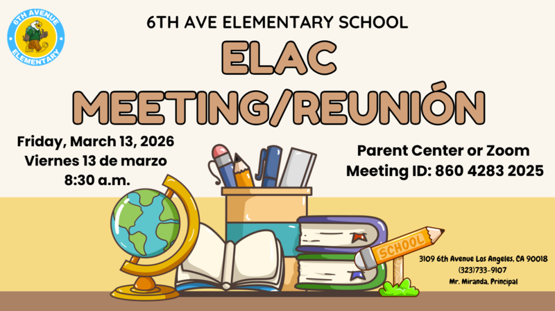 ELAC Meeting
