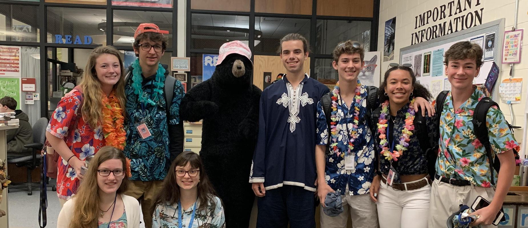 Spirit Day in High School