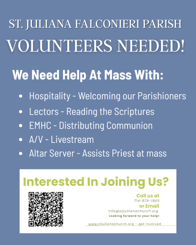 Volunteers Needed