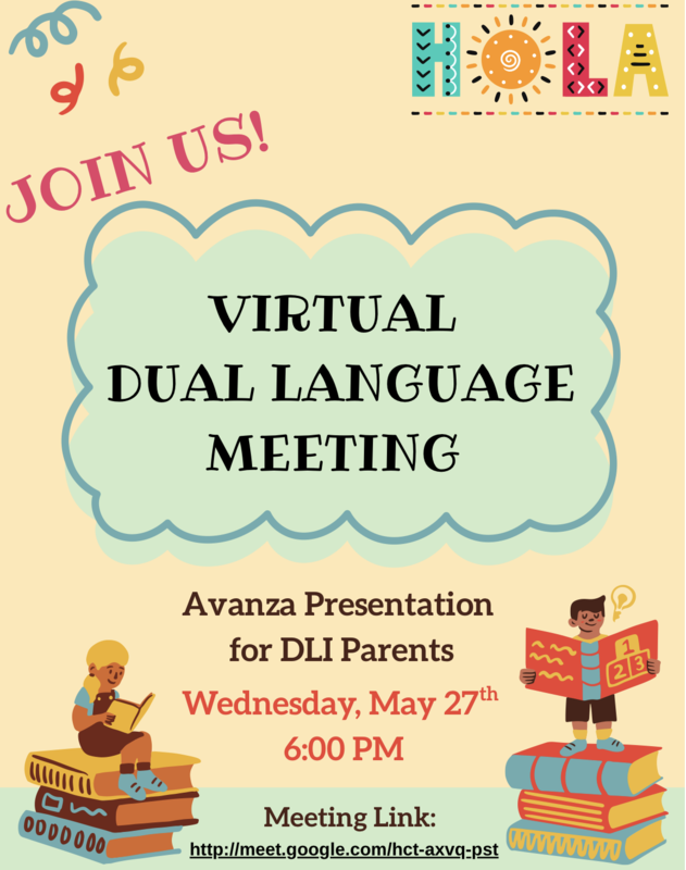 VIRTUAL  DUAL LANGUAGE  MEETING Featured Photo